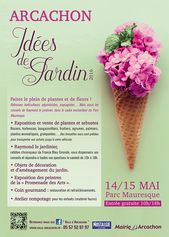 Flyer idées de jardin 2016 parc Mauresque Arcachon Pot de Idjardinflyer_3701 avec feuillage sain et développement généreux