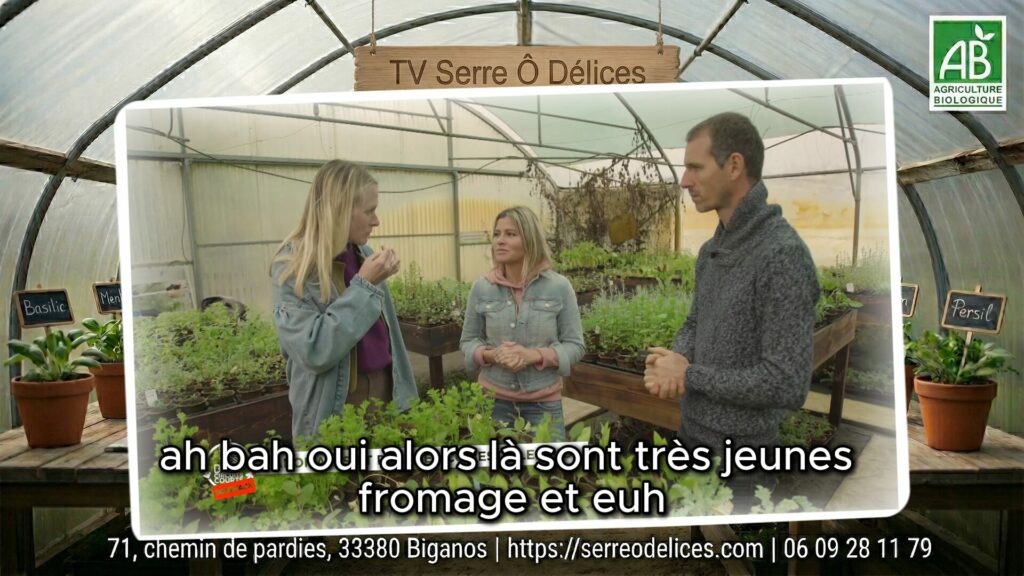 Haute Gastronomie Végétale avec Claire Vallée (ONA) à La Serre | Très Très Bon La cheffe étoilée vegan Claire Vallée et Cyril Perpina découvrant des plantes rares pour l'émission Très Très Bon.